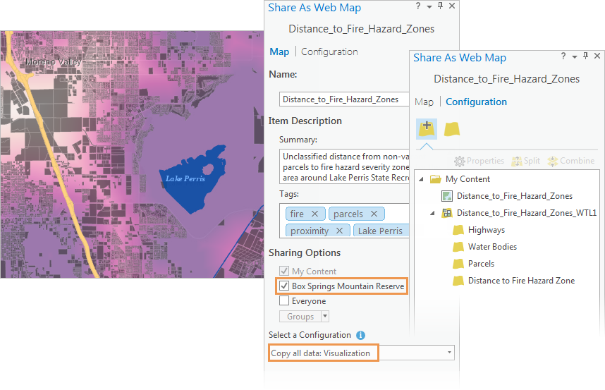 Map Configured For Sharing - Map (858x553), Png Download