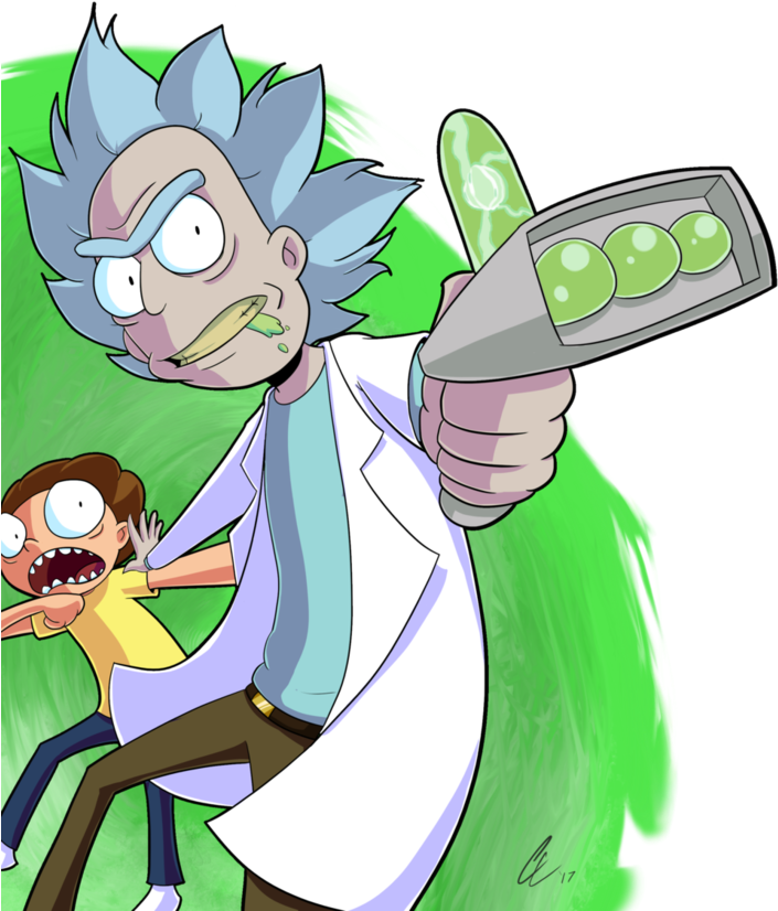 Come Moourrrpoorty Rick And Morty Fan Art By Corythec - Rick And Morty Png (752x1063), Png Download