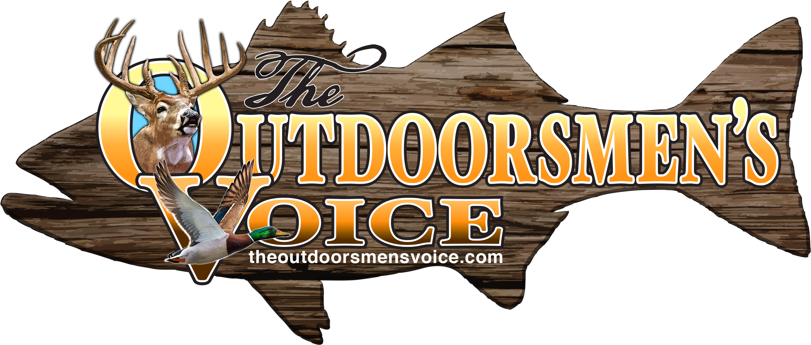 The Outdoorsmens Voice - Water Footprint (2799x1286), Png Download