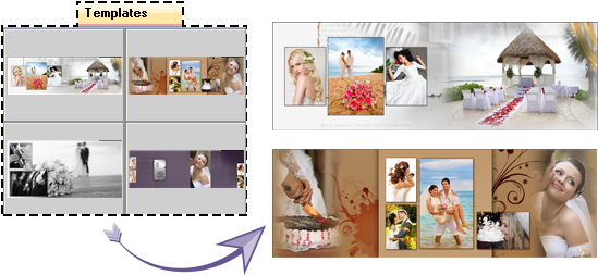 Open Templates With Thumbnail Preview - Poster: Hannamariah's Tropical Wedding, 61x41cm. (568x273), Png Download
