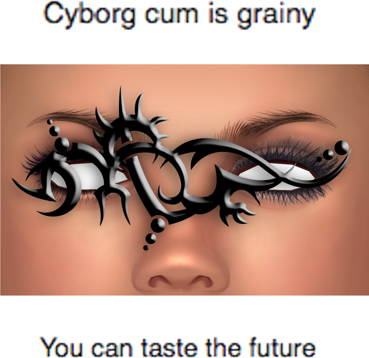 Ben Aqua Ben Aqua, Cyborg Cum Is Grainy / You Can Taste (1280x1501), Png Download