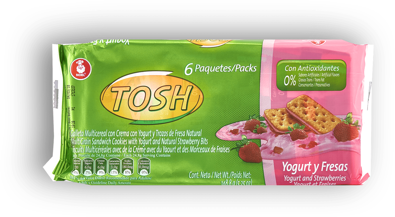 Galletas Con Crema De Yogurt & Trozos De Fresa N - Instant Noodles (1600x1600), Png Download