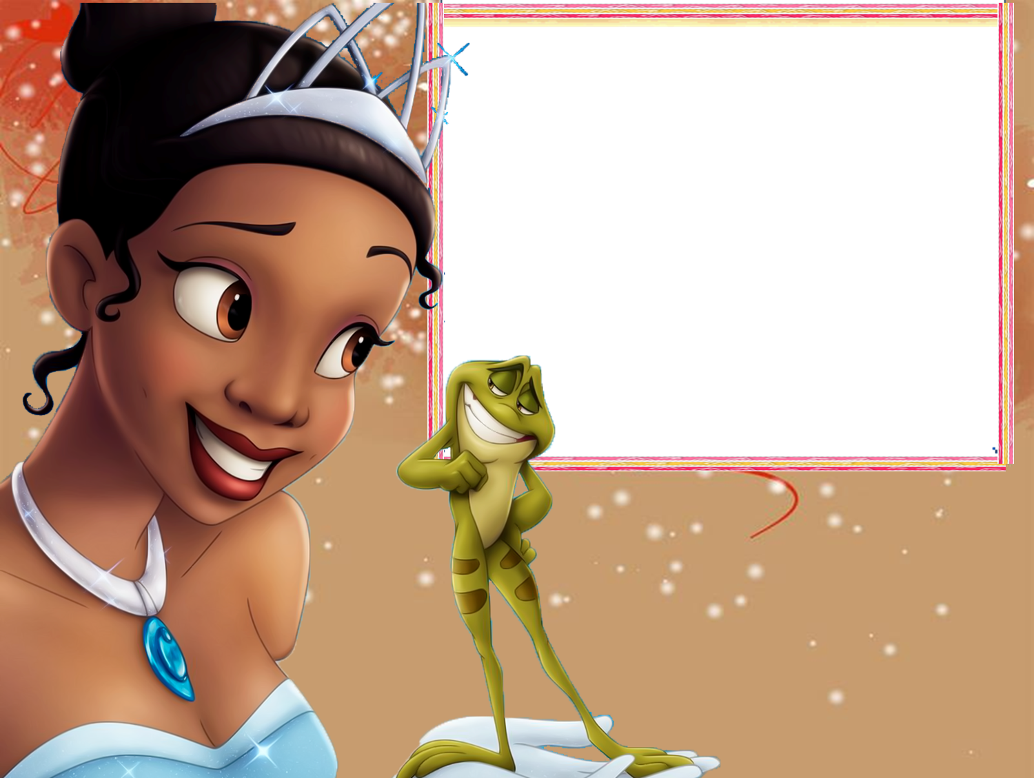 Molduras Convite Uma Bela Moldura Que Poder Ser Utilizada - Disney Movie Black Characters (1500x1129), Png Download