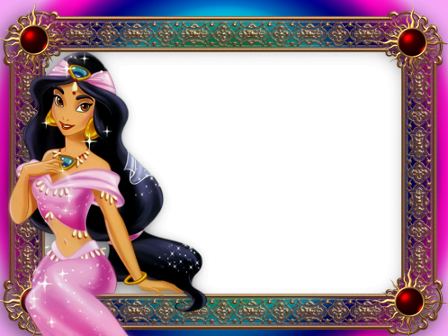 Princesa Jasmin - Princess Jasmine (498x373), Png Download