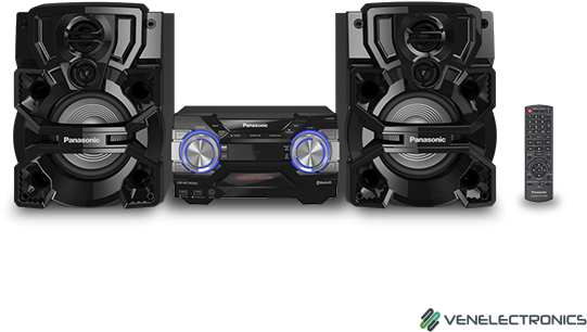 Mini Componente Panasonic 2000watts Scakx700 - Panasonic Sc-akx660e-k Mini System (561x455), Png Download