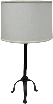 Wrought Iron Lamp - Lampshade (648x432), Png Download