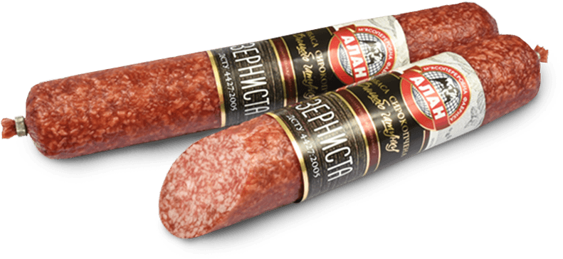 Dry Smoked Sausage High Grade - Sausage (828x485), Png Download