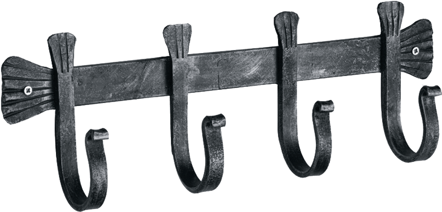 4 Tool Wrought Iron Bracket - Stovax 4-tool Hanging Set Bracket Only (1000x1000), Png Download