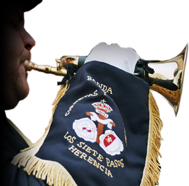 La Banda Manzanareña “santísimo Cristo Resucitado” - Bandas De Cornetas Y Tambores (375x369), Png Download