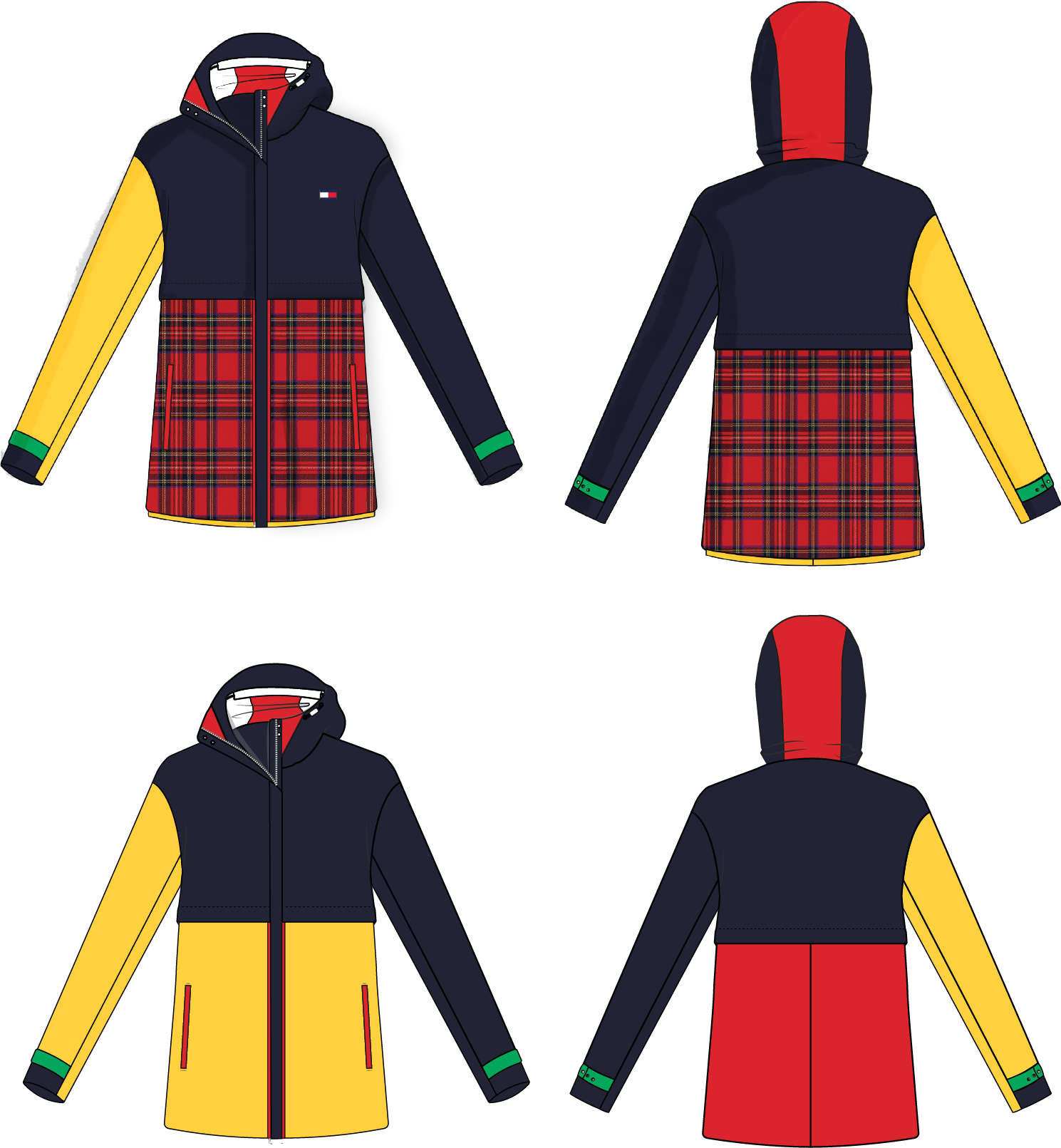 Fashion - Ibm Tommy Hilfiger (1489x1611), Png Download