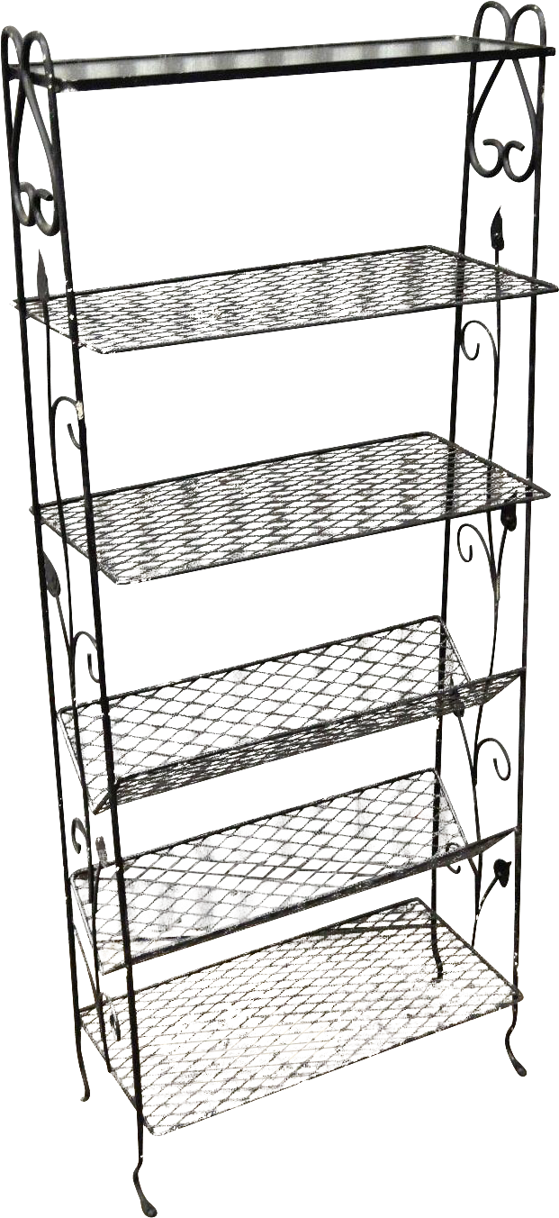 Clip Library Download Bookcase Drawing Kitchen Section - Iron (689x1501), Png Download