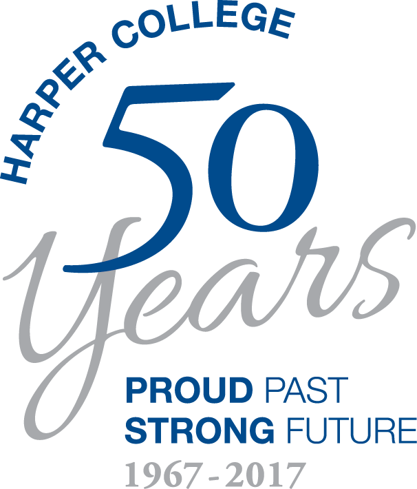 Download Harper 50th Logo Horizontal - Logo (606x710), Png Download