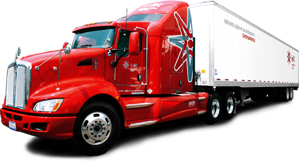 Camiones De Carga Png - Camion Con Carga Png (607x329), Png Download