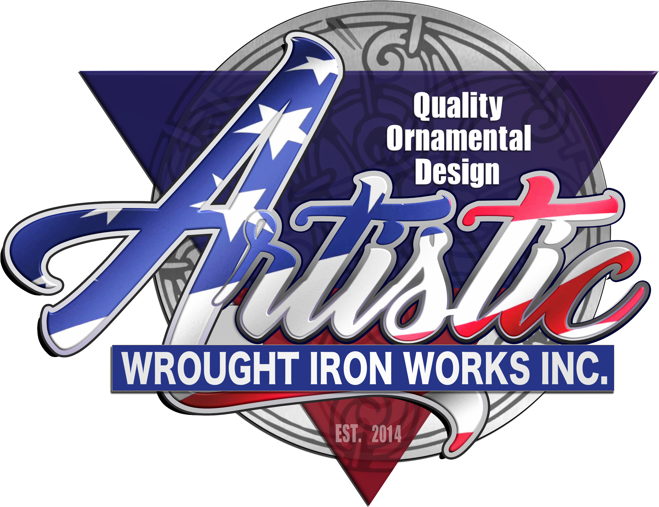 Artistic Wrought Iron Works Inc Logo Lg - Lost Time Accident Sign (2667x2054), Png Download