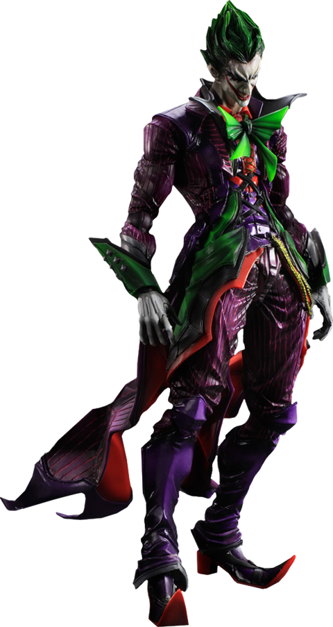 Dc Comics Collectible Figure The Joker - Dc Comics Dc Play Arts Kai Joker (480x903), Png Download
