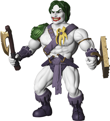 Joker - Dc Primal Age Figures (500x500), Png Download