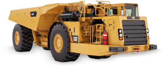 Cat® Ad 60 Camión De Bajo Pefil - Camion Bajo Perfil Ad60 (561x242), Png Download