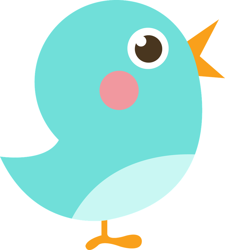 Already Felt- Flowers, Nature Banner Freeuse - Desenho De Passarinho Colorido (900x998), Png Download