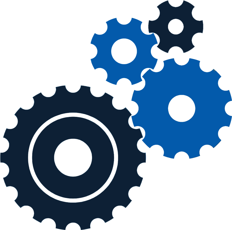 How Does It Work - Clip Art Gears (1009x920), Png Download