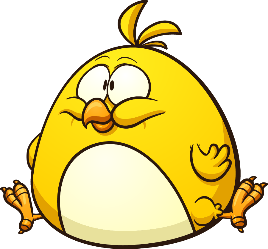 Quem Nasceu Primeiro - Fat Chicken (900x834), Png Download