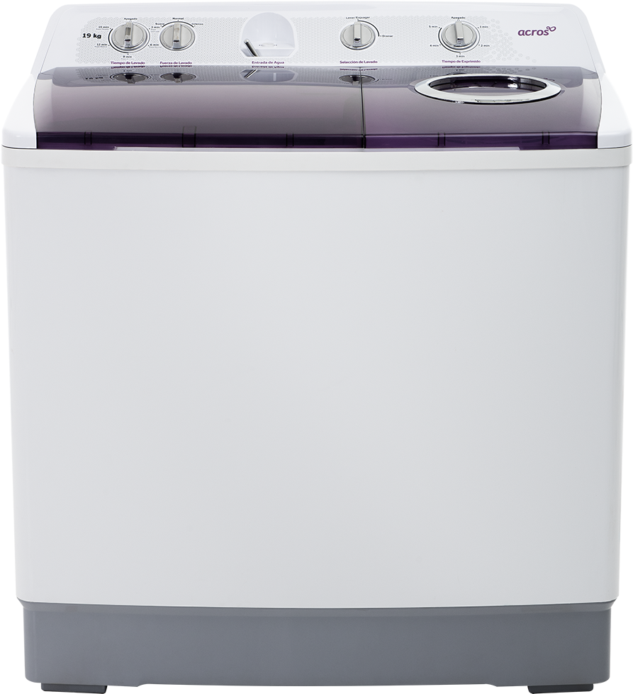 Lavadora Dos Tinas, 19 Kg - Lavadora Acros 19 Kg Dos Tinas (1024x1024), Png Download