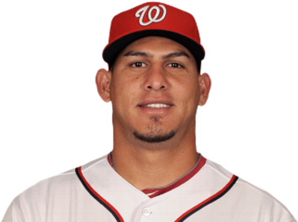 Washington Nationals Catcher Wilson Ramos Is Coming - Jose Veras (640x464), Png Download