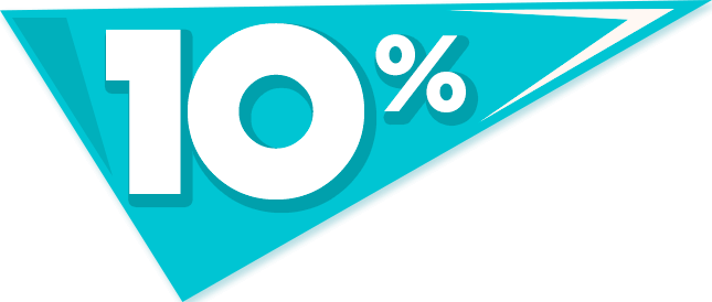 ¡de Descuento - 10 De Descuento Png (645x274), Png Download