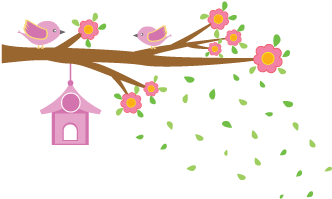 Desenho Passarinhos Png Images - اے ایچ نوٹ بک (350x350), Png Download
