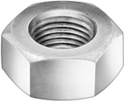 Tuerca Hex Mm Rosca Fina/gruesa Din 934 Clase - Tuerca Hexagonal Milimetrica Din934 (500x500), Png Download