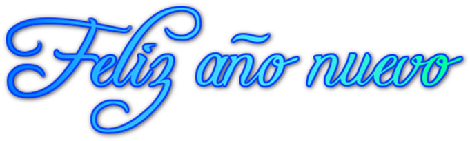 Imágenes De Letras De Feliz Año Nuevo - Feliz Año Nuevo Png (700x224), Png Download