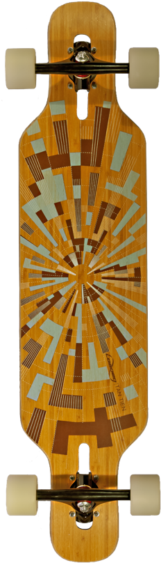 Loaded Tan Tien 39" - Loaded Tan Tien Longboard Skateboard Deck - Flex 1 (700x1024), Png Download