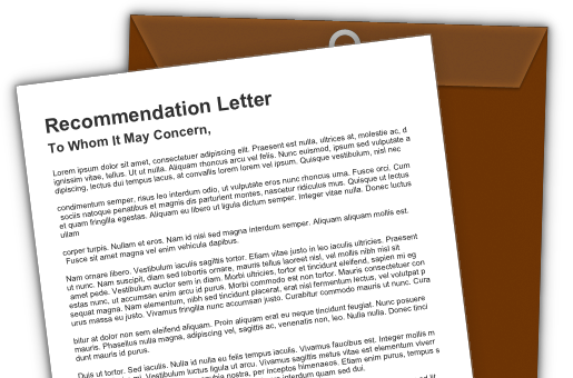 College Recommendation Letter Editing - 英文 推薦 信 範例 (515x340), Png Download