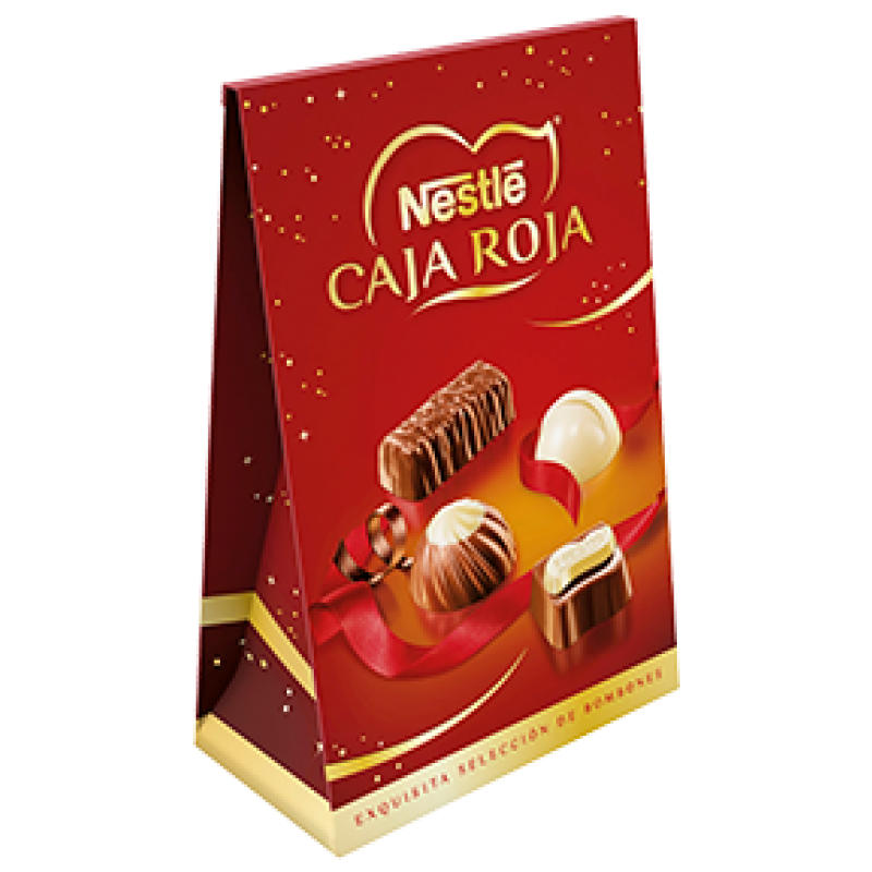 Bombones De Chocolate Nestlé Caja Roja 100 Gr - Caja Roja Bombones Caja 70 Gr (800x800), Png Download