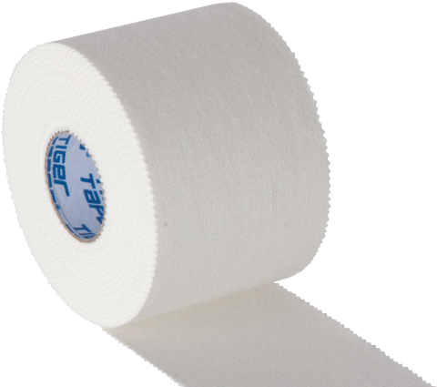 Tiger Tape Zinc Oxide Strapping - Label (736x460), Png Download