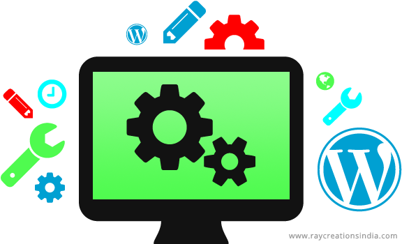 Wordpress Maintenance Service - Wordpress Maintenance Icon Png (596x359), Png Download