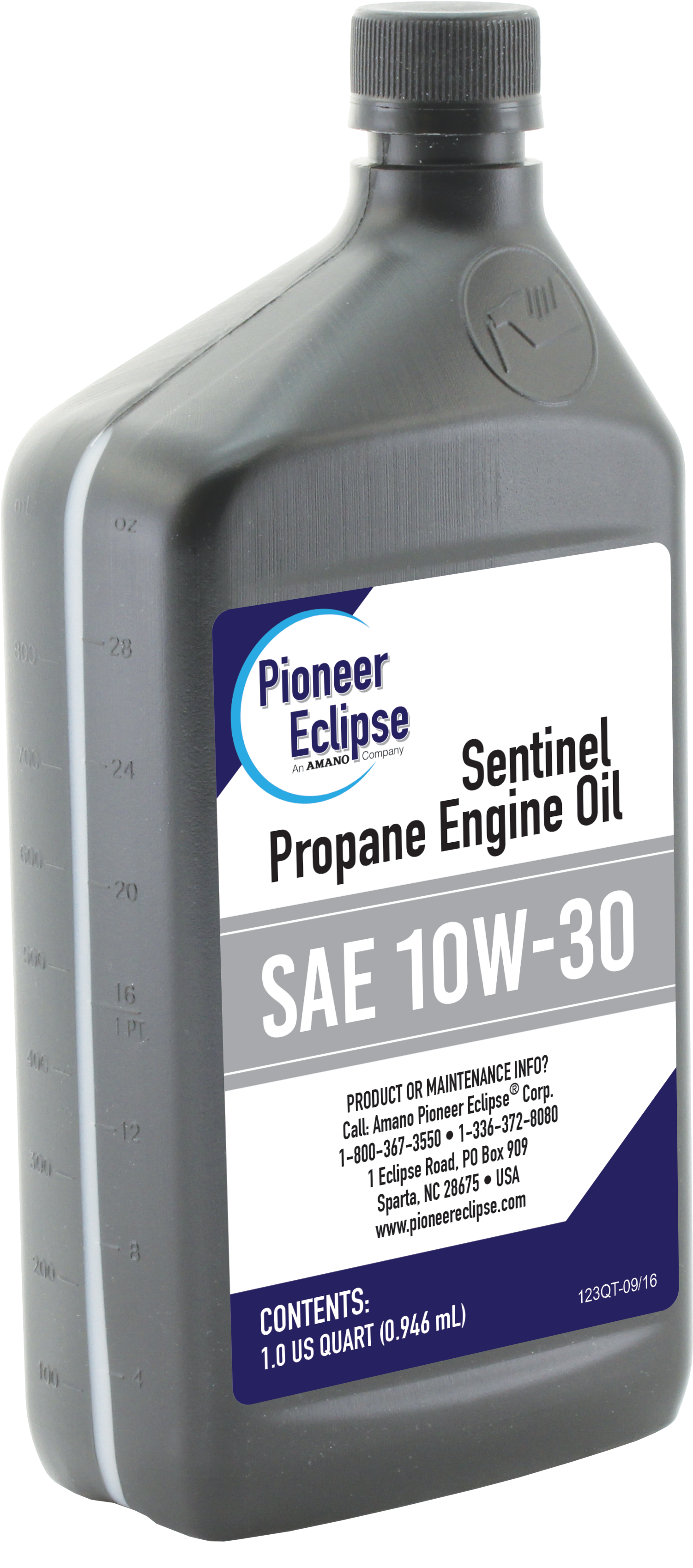 Sentinel Synthetic Propane Engine Oil- High Resolution - Bottle (1757x3456), Png Download