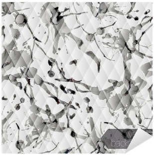 Monochrome Geometrical Rhomb Seamless Background With - Geometry (400x400), Png Download