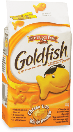 Pepperidge Goldfish (340x510), Png Download