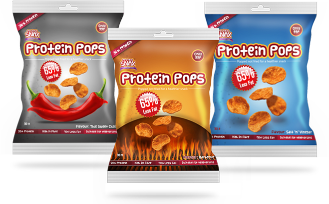 Product - Protein Snax Protein Pops - 30g-thai Sweet Chilli (658x535), Png Download