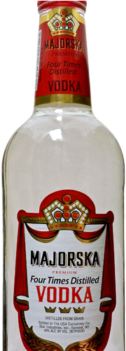 Related Products - Majorska Vodka 80@ 375ml (450x500), Png Download