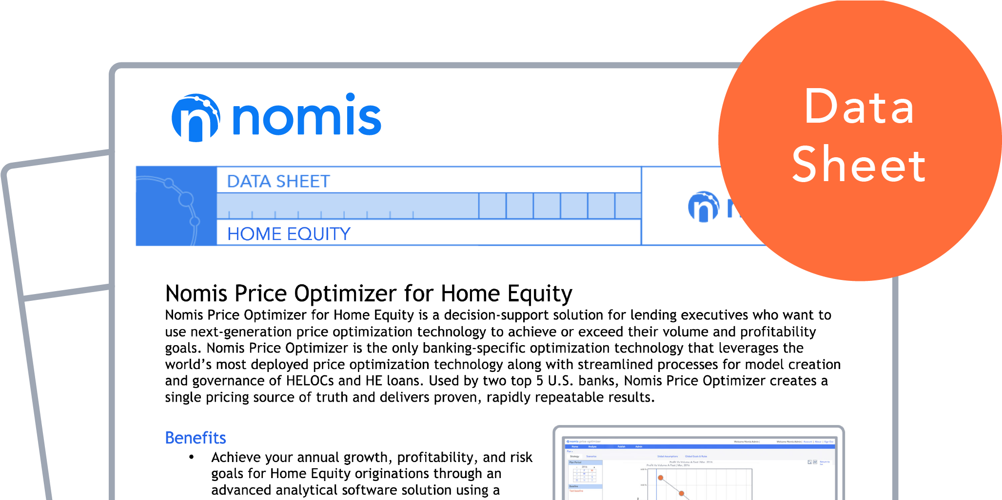Npo Home Equity Data Sheet Icon - Icon (2084x1026), Png Download