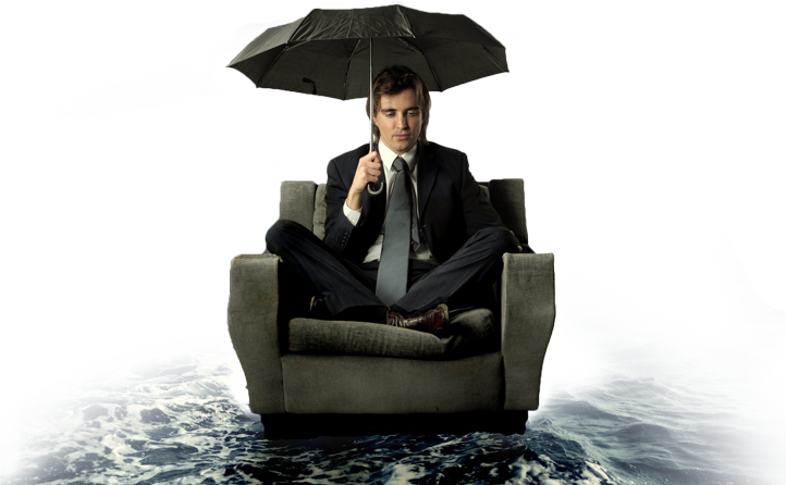 Weather Any Storm - Person With An Umbrella Png (722x446), Png Download