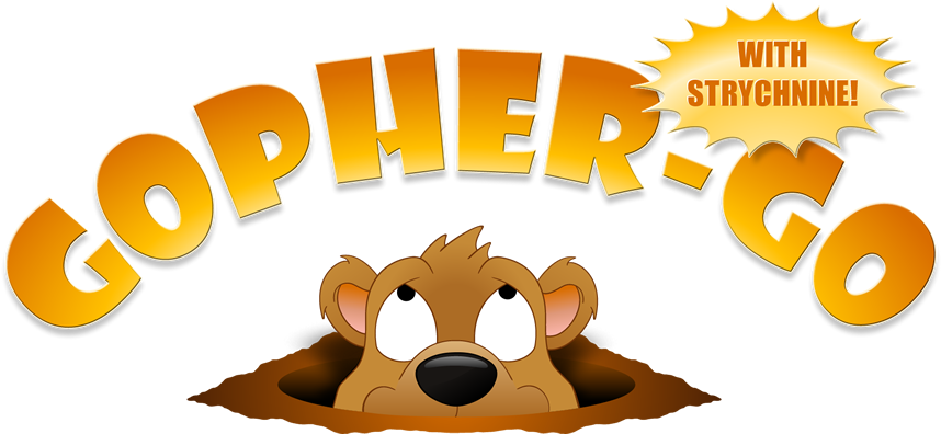 Gopher-go Logo - Gopher-go Shot Glass (1000x455), Png Download