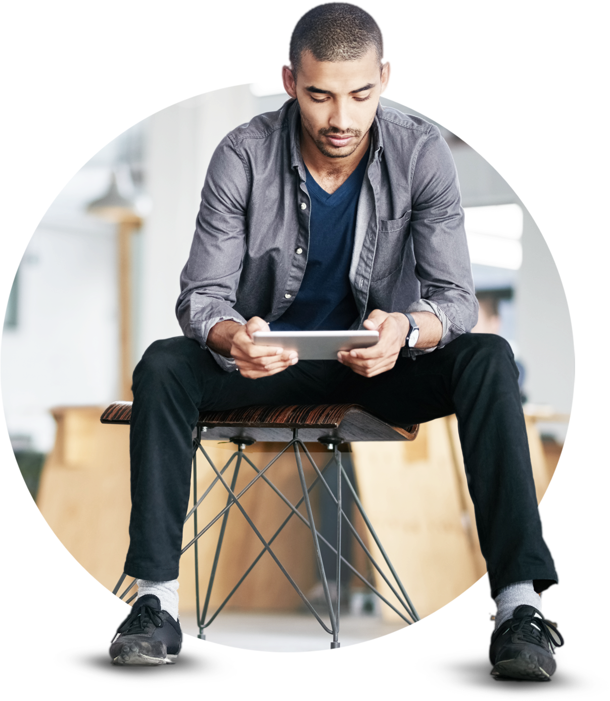 A Little About Us And How We Can Help You - Sitting (1523x1508), Png Download