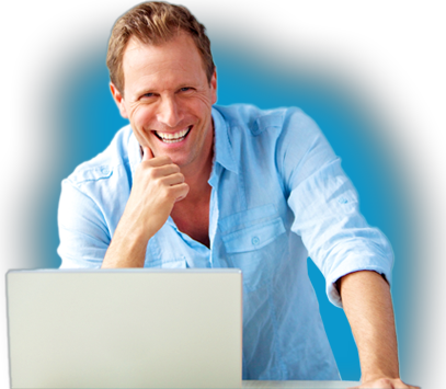 Guy - Affiliate Marketing (407x355), Png Download