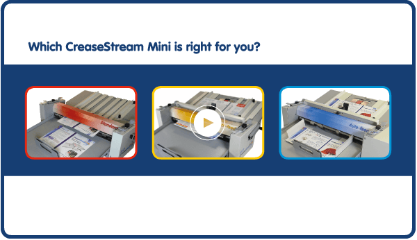 All Three Creasestream Creasing And Perforating Machines - Machine (600x346), Png Download