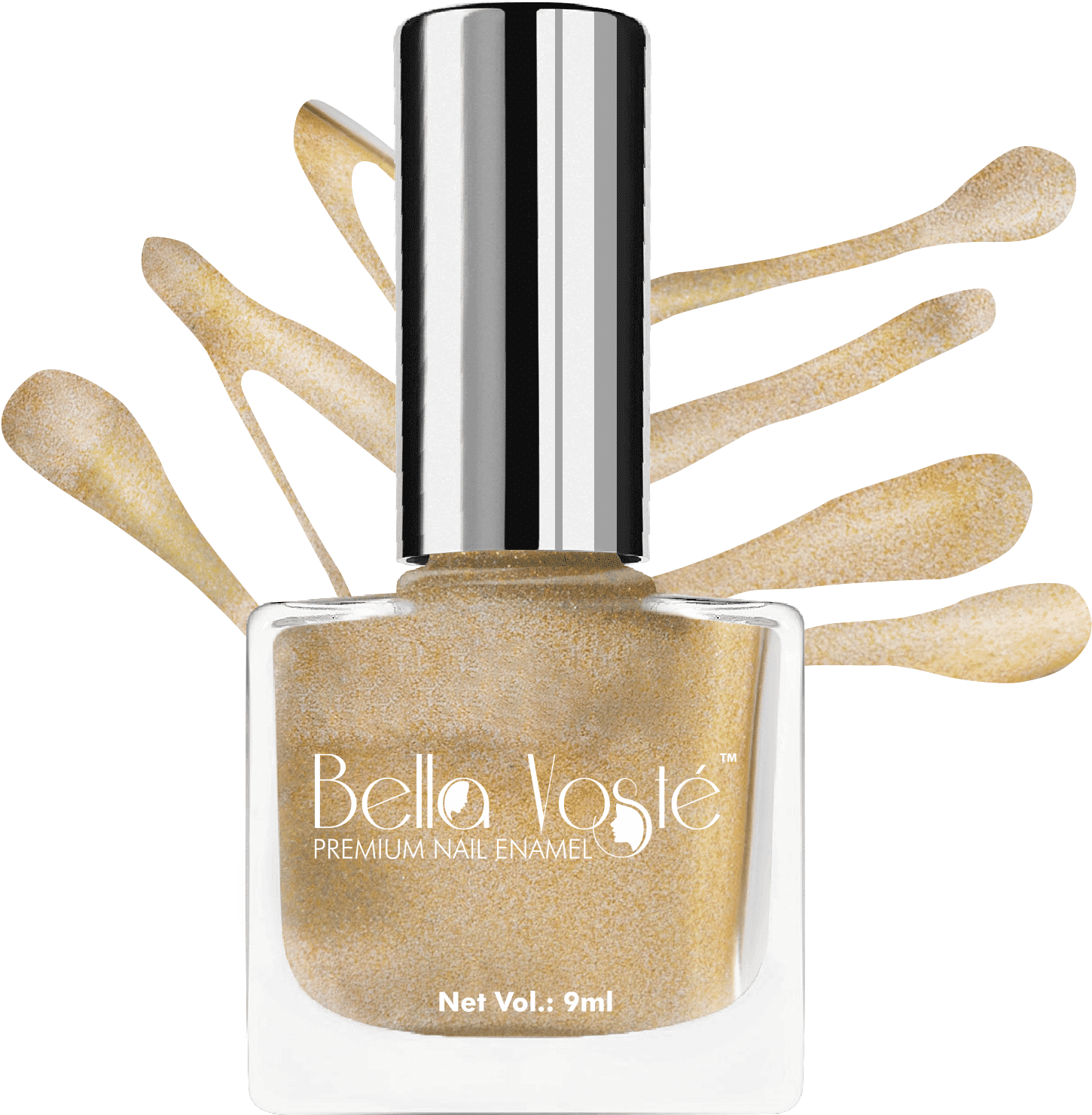 Bella Voste Metallic Nail Paint - Nail Polish (2048x2048), Png Download