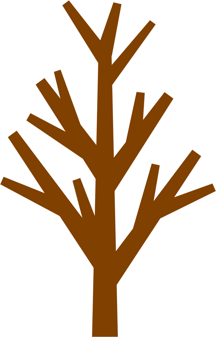 28 Collection Of Brown Tree Without Leaves Clipart - Tree No Leaves Clip Art (1310x1310), Png Download