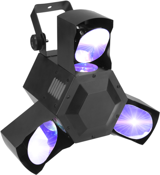 Efectos De Luz Led Triplescan - Light-emitting Diode (600x600), Png Download