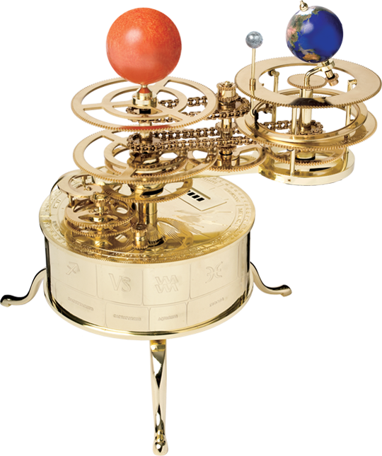 Build A Model Earth, Moon & Sun Orbiter - Système Solaire Eaglemoss (540x645), Png Download